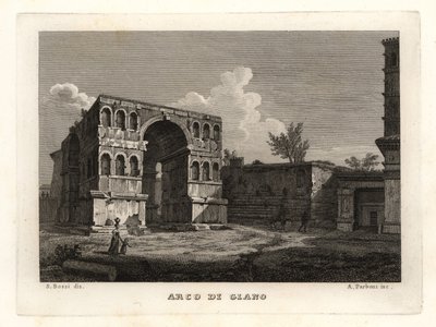Veduta delle rovine dell