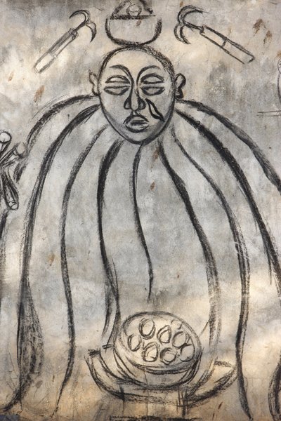 Divinità voodoo, Lome, Togo da Unbekannt