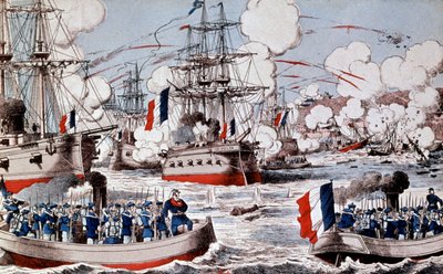Guerra tra Cina e Francia (1884-1885): Distruzione della flotta cinese da parte dell