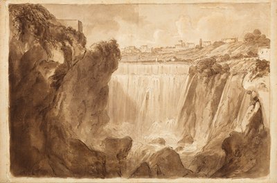 Cascate di Tivoli da Unbekannter Künstler