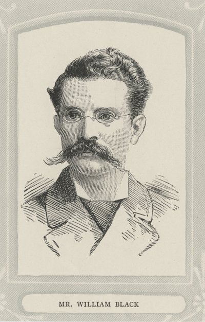 William Black (1841-1898) (litografia) da Unbekannt