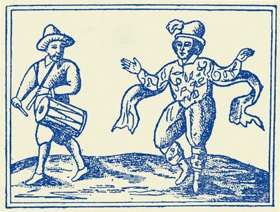 William Kempe che balla il Morris da Unbekannter Künstler