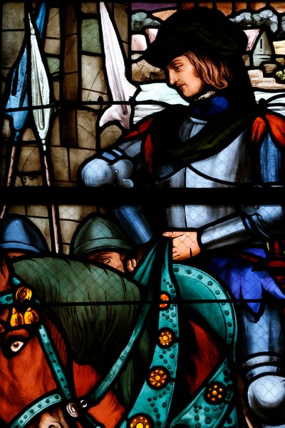 Finestra, Cattedrale di Bourges, Francia (vetrata) da Unbekannter Künstler