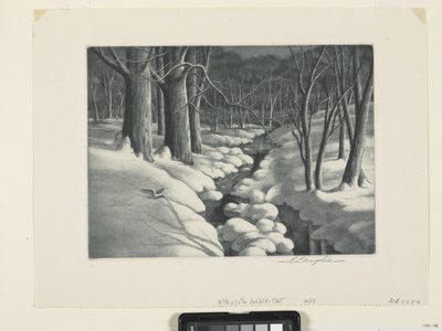 Scena Invernale da Unbekannter Künstler