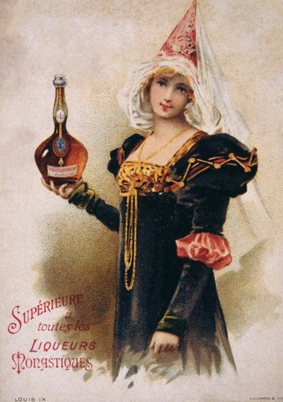 Donna con costume medievale da Unbekannter Künstler
