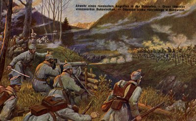 Prima Guerra Mondiale: esercito austro-ungarico da Unbekannter Künstler