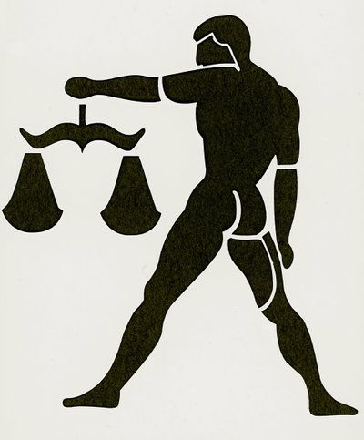 Segno zodiacale: Bilancia Collezione privata da Unbekannter Künstler