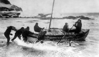 Spedizione Trans-Antartica Imperiale: Sir Shackleton al salvataggio, c.1914-17 da Underwood & Underwood