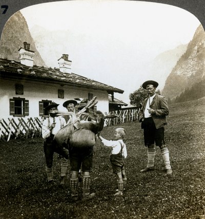 Montanari bavaresi, Germania da Underwood and Underwood