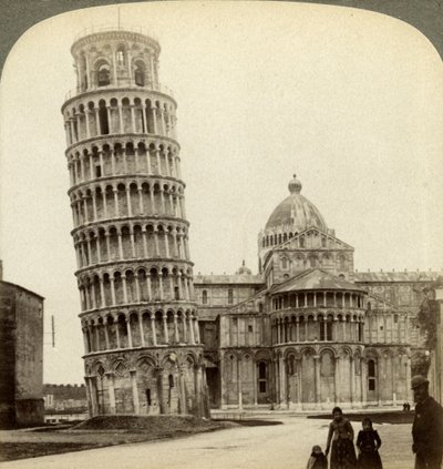 Cattedrale e Torre Pendente di Pisa, Italia da Underwood and Underwood
