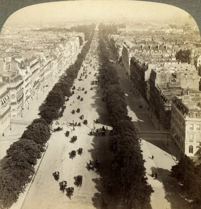 Champs Elysees dall