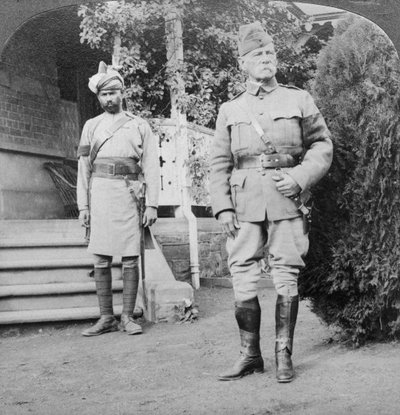Lord Roberts, Comandante in Capo degli Eserciti Britannici, Sud Africa, Guerra Boera, 1900-1901 da Underwood and Underwood