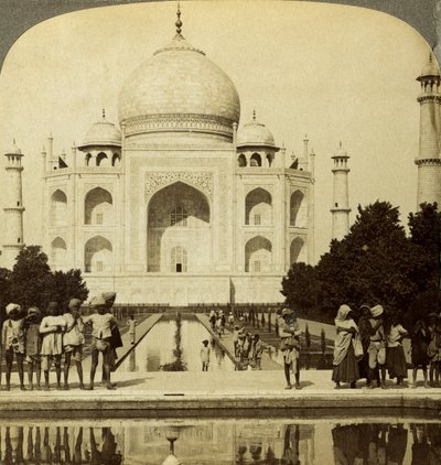Taj Mahal, Agra, Uttar Pradesh, India da Underwood and Underwood