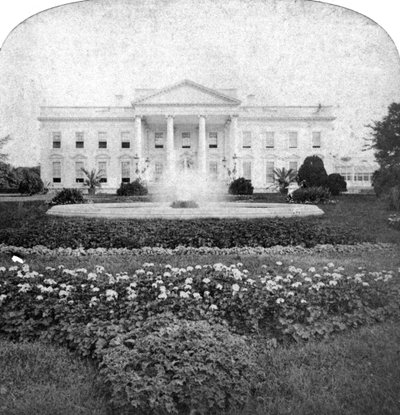 La Casa Bianca, Washington, DC, USA, inizio XX secolo da Underwood and Underwood