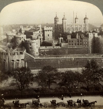 Torre di Londra, fine XIX secolo da Underwood and Underwood