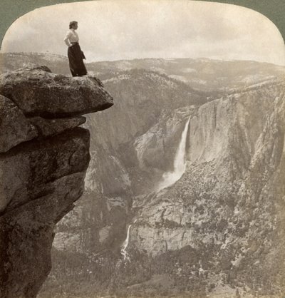 Veduta da Glacier Point, Yosemite Valley, California, USA, 1902 da Underwood and Underwood