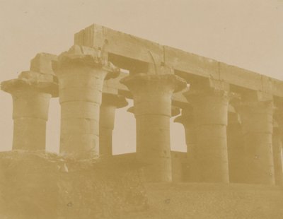 Colonnato, Luxor da Unidentified