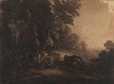 Cimitero di campagna da Unidentified