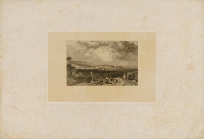 Paesaggio della città sulla baia da Unidentified