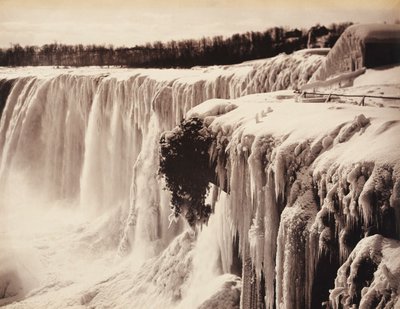 [Cascate del Niagara, congelate] da Unidentified