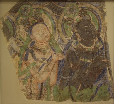 Due Bodhisattva adoranti da Unidentified