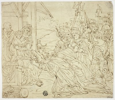 Adorazione dei Magi da Unknown