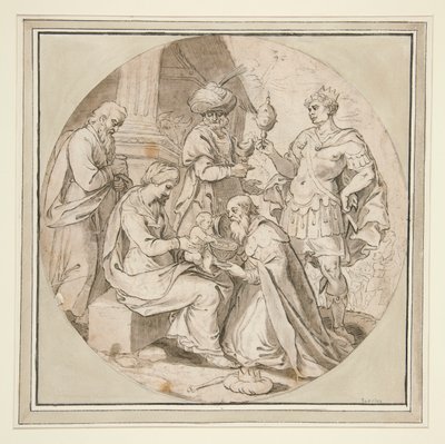 Adorazione dei Magi da Unknown