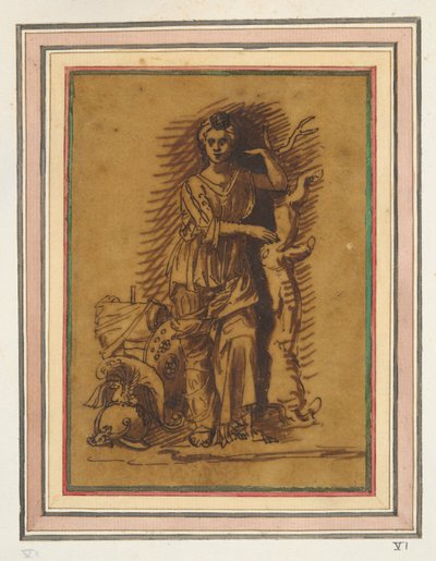 Figura femminile allegorica da Unknown