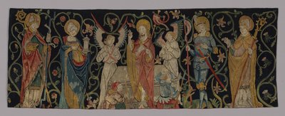 Paliotto raffigurante La Resurrezione con Quattro Santi da Unknown