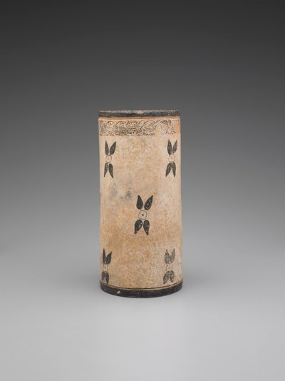 Vaso di cacao con design floreale da Unknown