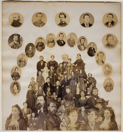 Collage della Guerra Civile da Unknown