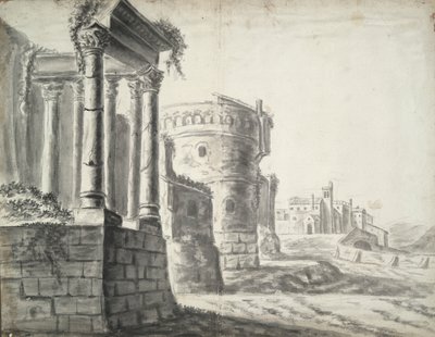 Rovine Classiche e Altri Edifici da Unknown