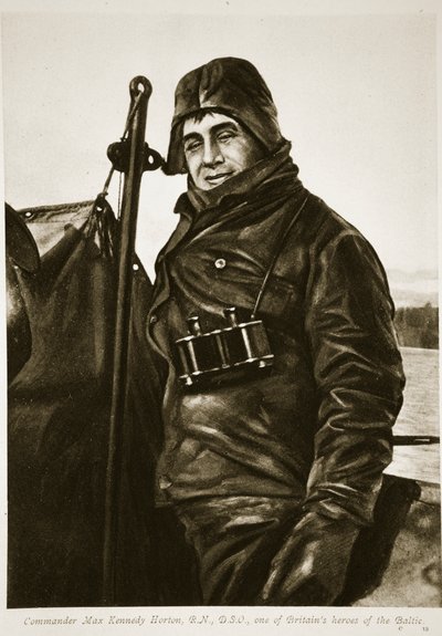 Comandante Max Kennedy Horton, R.N., D.S.O., uno degli eroi britannici del Baltico, 1914-19 da Unknown