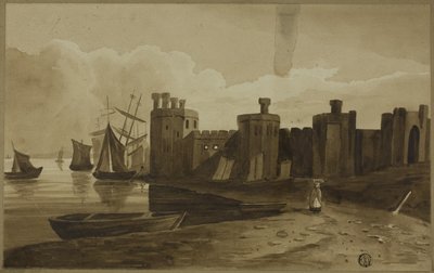 Castello di Caernarfon da Unknown