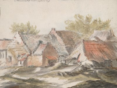 Cottage (recto); Strumenti di Vimini (verso) da Unknown