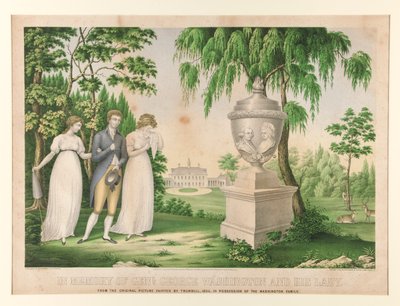 In memoria del Gen. George Washington e della sua signora da Unknown