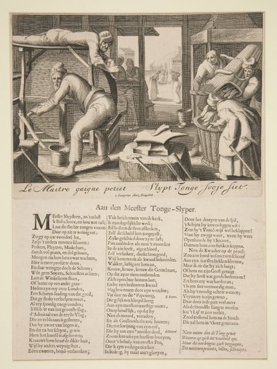 Le Maitre gaigne petiet. Slypt Tonge sooje siet da Unknown