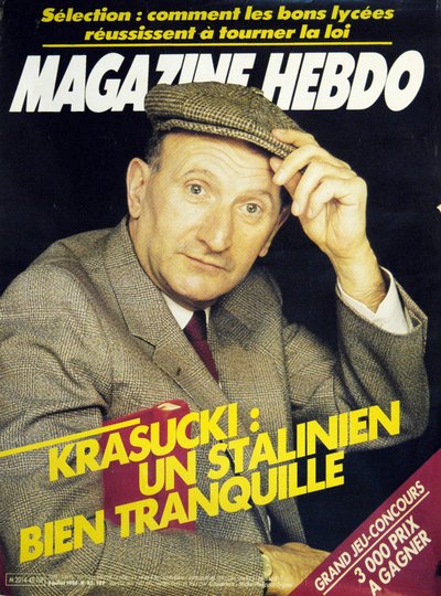 Rivista Hebdo: Krasucki da Unknown