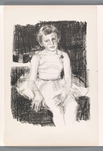 Ragazza in costume da balletto da Unknown