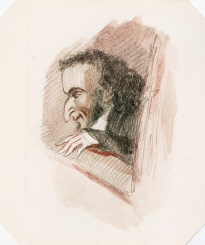 Ritratto di Niccolò Paganini da Unknown