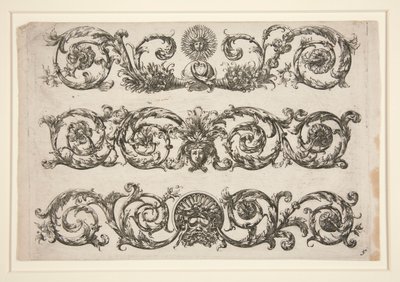 Design Ornamentale con Arabeschi Floreali (Sole) da Unknown
