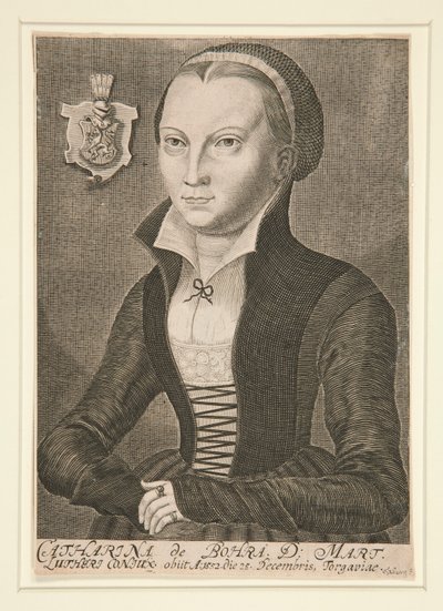 Ritratto di Catharina de Bohra D: Mart da Unknown