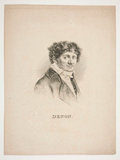 Ritratto di Dominique-Vivant Denon da Unknown