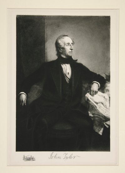 Ritratto di John Tyler da Unknown