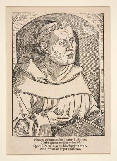 Ritratto di Martin Lutero da Unknown