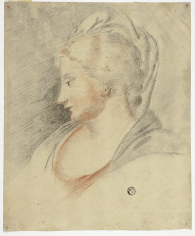 Profilo Ritratto di donna da Unknown