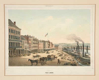Sbarco pubblico, Cincinnati da Unknown