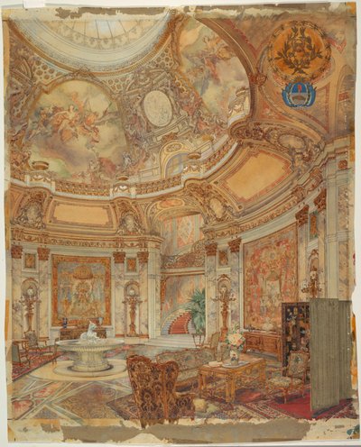 Rappresentazione della Grande Galleria d