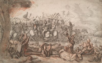 Scena di battaglia romana da Unknown