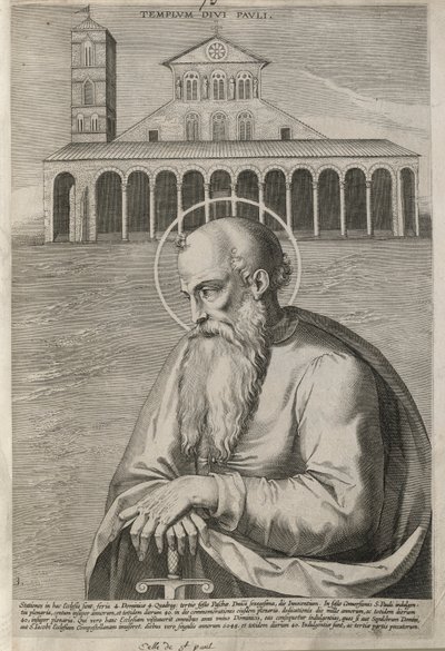San Paolo davanti a San Paolo da Unknown